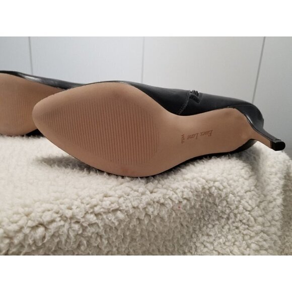 Essex Lane Womens Kami Black Ankle Boots w/Snake Embossed Print Bands Size 7.5 M - Picture 7 of 7